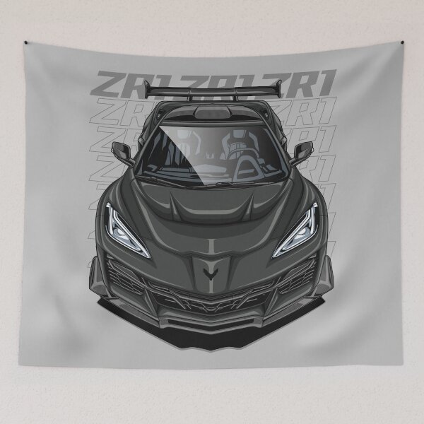 Item preview, Corvette C8 ZR1 (Gloss Black) designed and sold by JioojiProject.