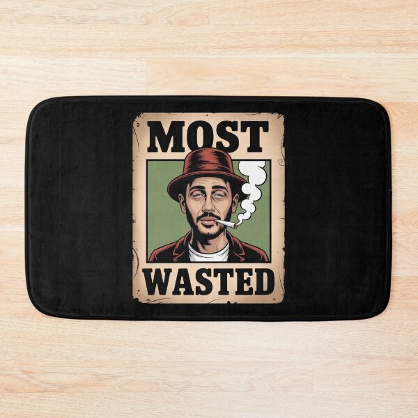 Item preview, Most Wasted Funny Stoner Wanted Poster designed and sold by Say It With Ink.