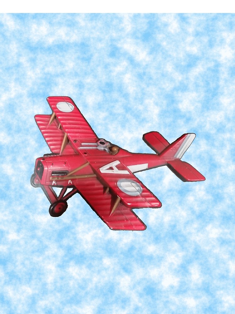 Red Biplane by joehx