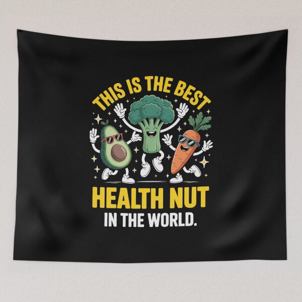 Item preview, Vegan Health Nut World designed and sold by TyraYoung.