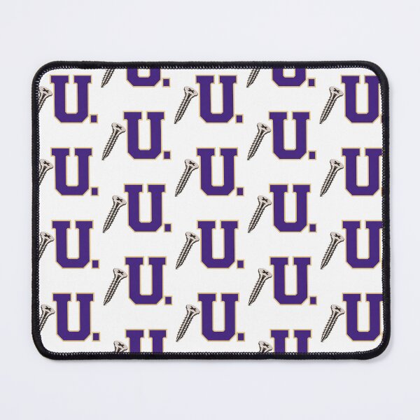 Item preview, SCREW U COLLECTION – Cool Purple Gold Collegiate Screw U – CLEAN LOOK designed and sold by WheelieGdArt.
