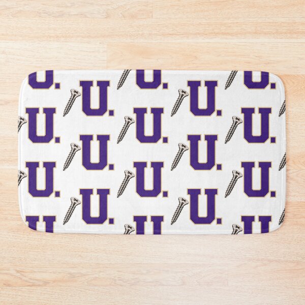 Item preview, SCREW U COLLECTION – Cool Purple Gold Collegiate Screw U – CLEAN LOOK designed and sold by WheelieGdArt.