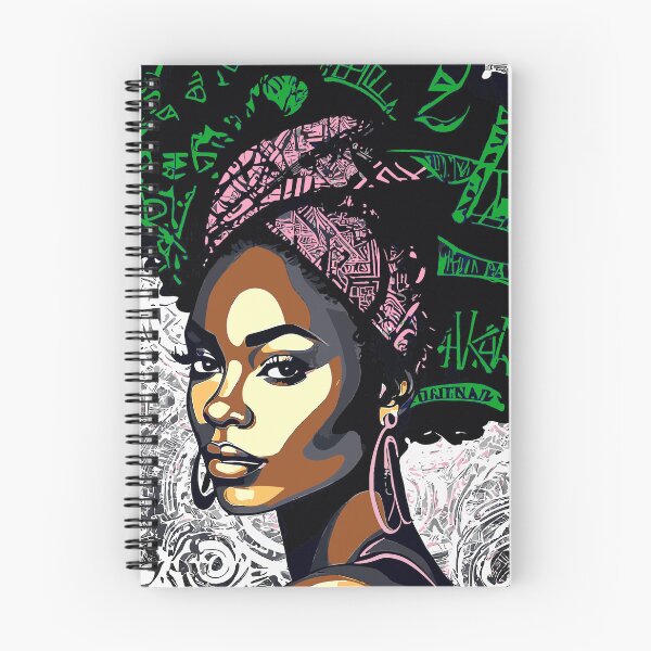 Item preview, AKA Sorority Sister - Graphical Portrait designed and sold by well3eyond.