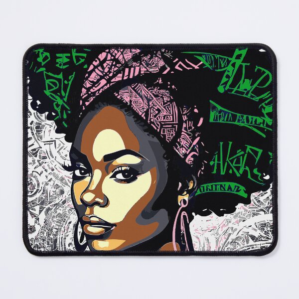 Item preview, AKA Sorority Sister - Graphical Portrait designed and sold by well3eyond.