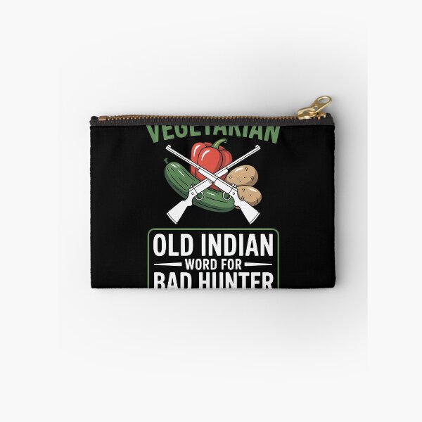 Item preview, Vegetarian Old Indian Word For Bad Hunter, Anti Vegan designed and sold by TyraYoung.