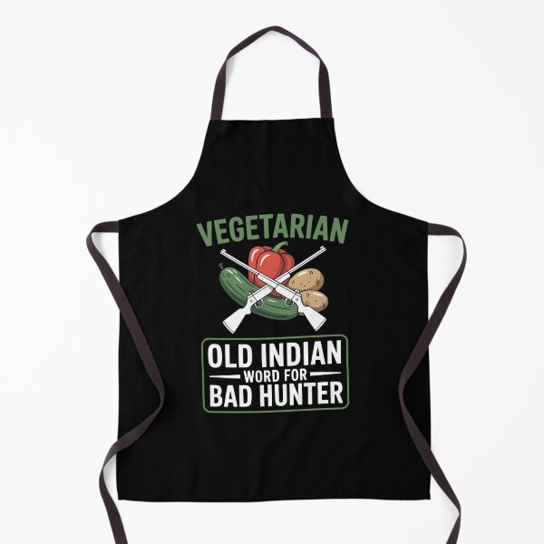 Item preview, Vegetarian Old Indian Word For Bad Hunter, Anti Vegan designed and sold by TyraYoung.