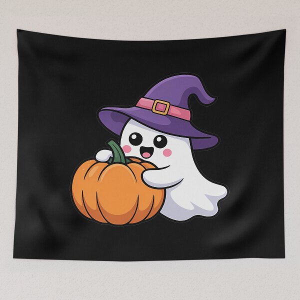 Item preview, Witch Ghost Pumpink Spooky Halloween Season designed and sold by TyraYoung.