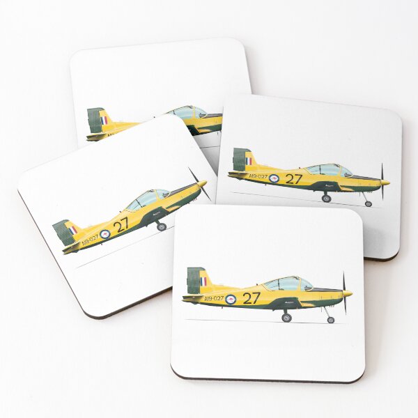 Item preview, NZAI CT-4A AIRTRAINER A19-027 RAAF 1975 designed and sold by Grubby Fingers Aircraft Illustration.