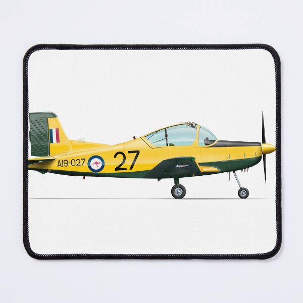 Item preview, NZAI CT-4A AIRTRAINER A19-027 RAAF 1975 designed and sold by Grubby Fingers Aircraft Illustration.