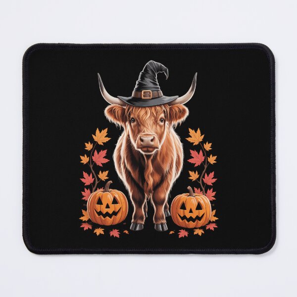 Item preview, Witchy Cow Halloween Highland Cow Spooky Season Fall Autumn designed and sold by TyraYoung.