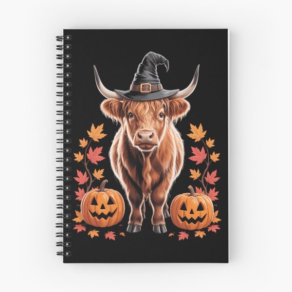 Item preview, Witchy Cow Halloween Highland Cow Spooky Season Fall Autumn designed and sold by TyraYoung.