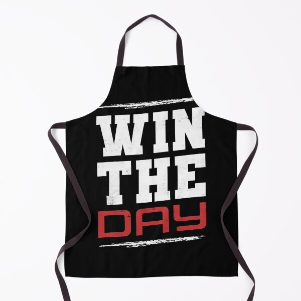 Item preview, Win The Day Motivational Success Mindset Typography Design designed and sold by JavaGraph.