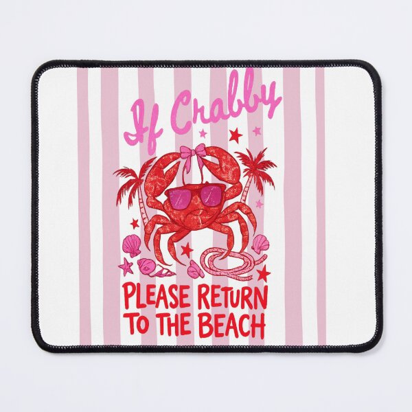 Item preview, If Crabby Please Return Beach designed and sold by BohemianBandit.
