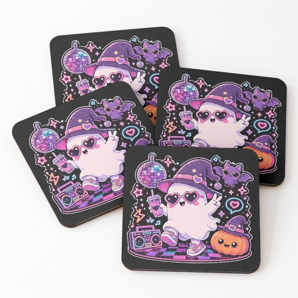 Item preview, Disco Ghoul Ghost - Retro Kawaii Spooky Party Aesthetic designed and sold by Spotty-Shanmukh.