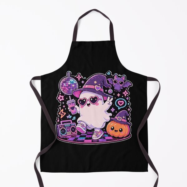 Item preview, Disco Ghoul Ghost - Retro Kawaii Spooky Party Aesthetic designed and sold by Hauntingly Cute.
