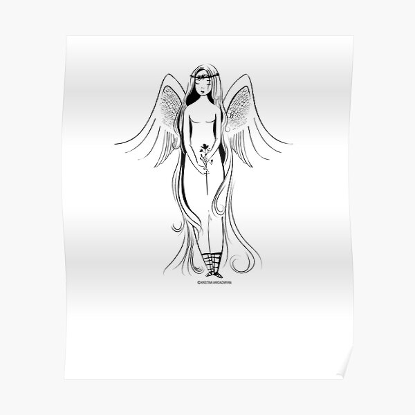 Virgo Zodiac Sign Poster