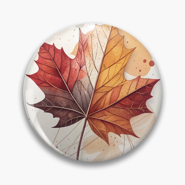 Item preview, Minimalist Maple Leaf Abstract Design designed and sold by Studio Atharv.