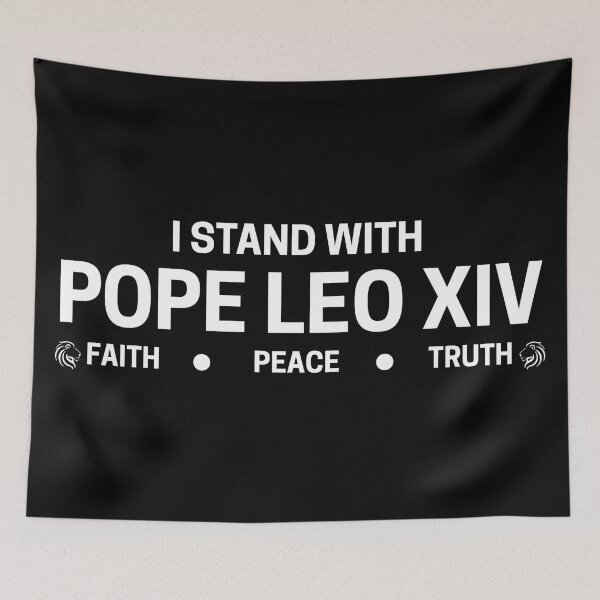Item preview, Pope Leo XIV Shirt – I Stand With Pope Leo Catholic Faith Tee | Christian Gift & Religious Apparel designed and sold by Teetreasure2.
