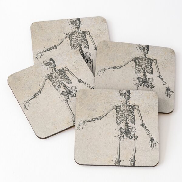 Item preview, Drawing of a Skeleton by George Augustus Sala designed and sold by GhostlyWorld.