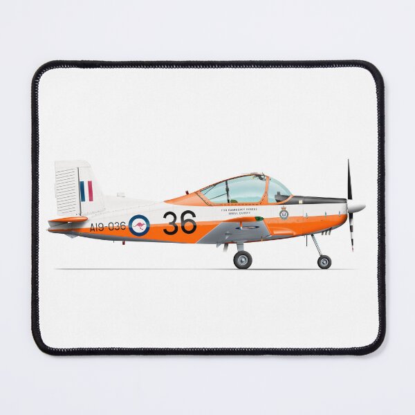 Item preview, NZAI CT-4A AIRTRAINER A19-036 RAAF FANTA 1993 designed and sold by Grubby Fingers Aircraft Illustration.