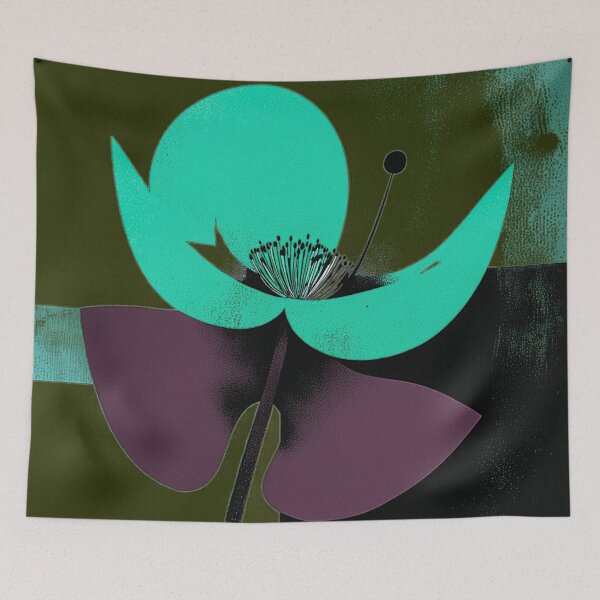 Item preview, Modern Secret Garden Deep Forest Harmony designed and sold by joycrysstudio.