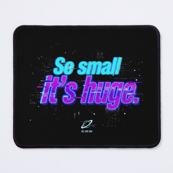 Item preview, So Small Its Huge Glitch Art Neon Vaporwave designed and sold by SplashTastic.