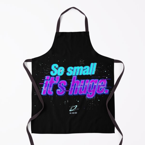 Item preview, So Small Its Huge Glitch Art Neon Vaporwave designed and sold by SplashTastic.