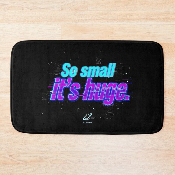 Item preview, So Small Its Huge Glitch Art Neon Vaporwave designed and sold by SplashTastic.