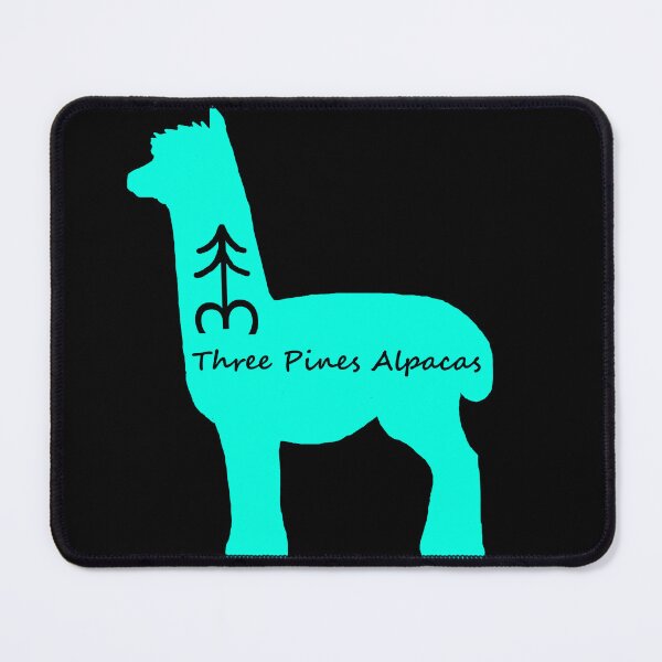 Item preview, Three Pines Alpacas in Turquoise designed and sold by Xiveramadu.