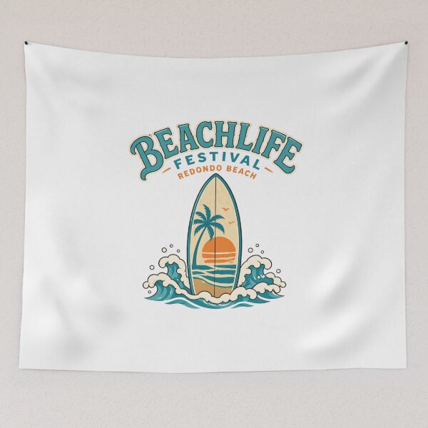 Item preview, Beachlife Surf Festival – Surf Culture Celebration Design designed and sold by Combat Skies.