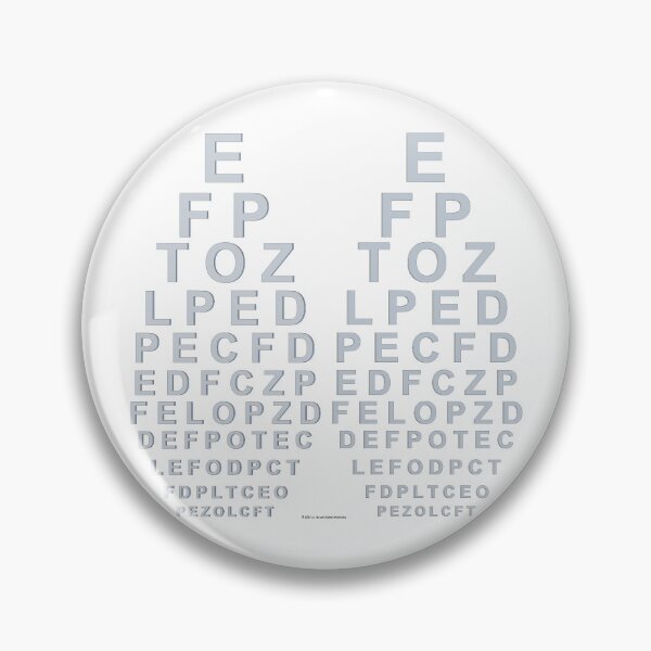 Item preview, Eye Chart Stereogram designed and sold by hendrickssdh.