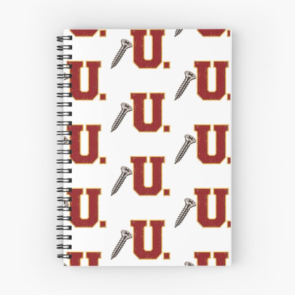 Item preview, SCREW U COLLECTION – Cardinal Gold Collegiate Screw U – WORN LOOK designed and sold by WheelieGdArt.