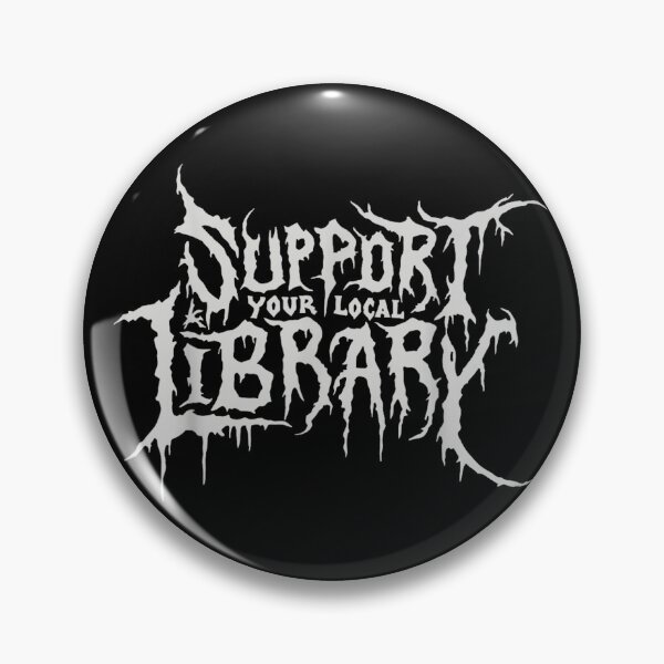 Item preview, Death Gothic Print Support Your Local designed and sold by PmindHalow.