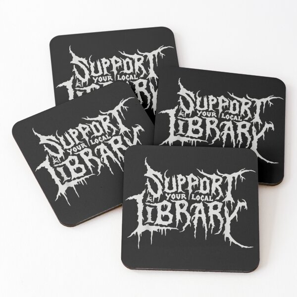Item preview, Death Gothic Print Support Your Local designed and sold by PmindHalow.