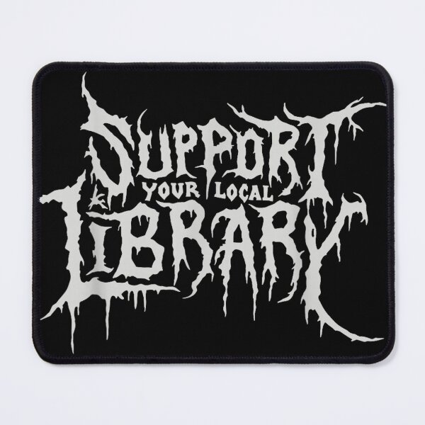 Item preview, Death Gothic Print Support Your Local designed and sold by PmindHalow.