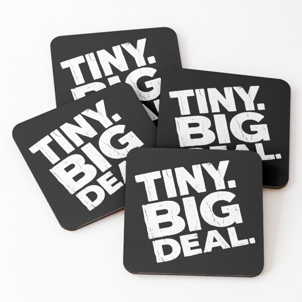 Item preview, Tiny Big Deal Bold Text Minimalist Urban Quote designed and sold by SplashTastic.