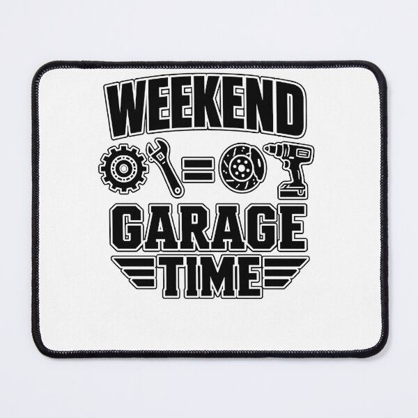 Item preview, Weekend Garage Time – DIY Mechanic Humor Tool Lover Design designed and sold by Divakar Fashion.