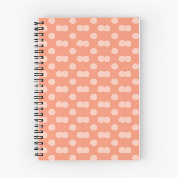Item preview, Peachy Pink Cheeky Dotty Spot Pattern designed and sold by Stephanie J Lewis.