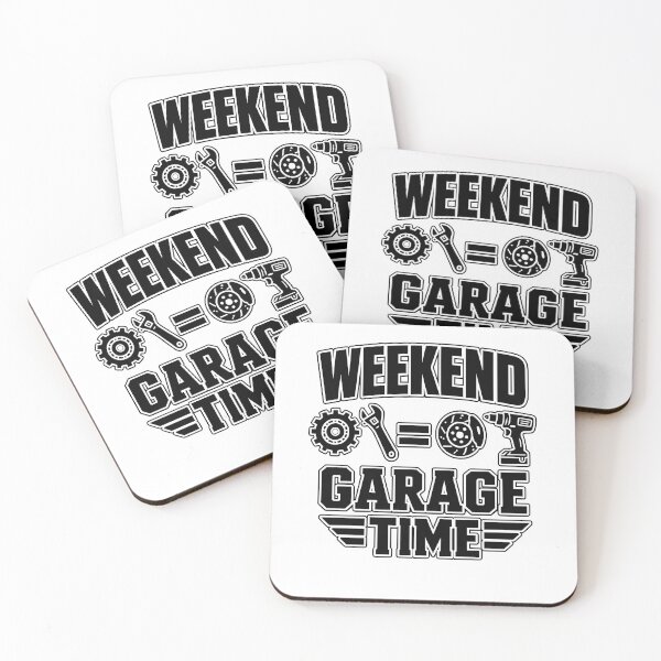 Item preview, Weekend Garage Time – DIY Mechanic Humor Tool Lover Design designed and sold by Divakar Fashion.