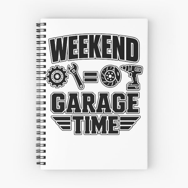Item preview, Weekend Garage Time – DIY Mechanic Humor Tool Lover Design designed and sold by Divakar Fashion.