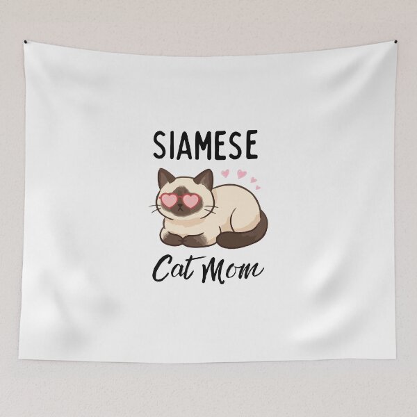 Item preview, Siamese cat mom  designed and sold by Fateh-Kro ⭐⭐⭐⭐⭐.