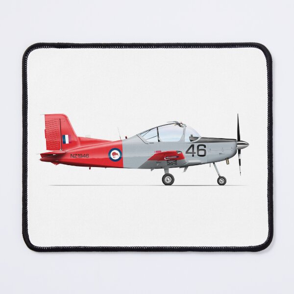 Item preview, PAC CT-4B AIRTRAINER NZ1946 RNZAF 1980 designed and sold by Grubby Fingers Aircraft Illustration.