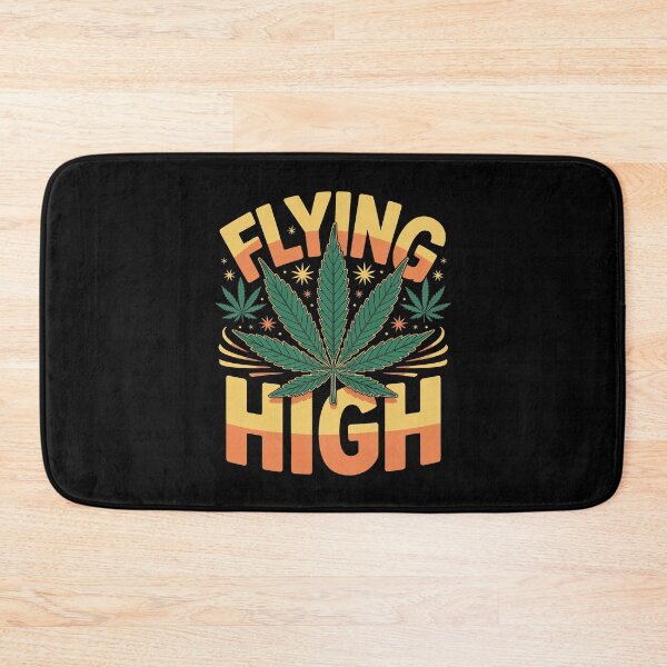 Item preview, Flying High Retro Weed Lover designed and sold by Say It With Ink.