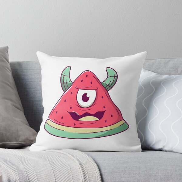 Item preview, Funny Watermelon Monster Cyclops Fruit designed and sold by matildampugh.