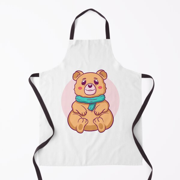 Item preview, Adorable Teddy Bear Wearing Teal Scarf designed and sold by matildampugh.