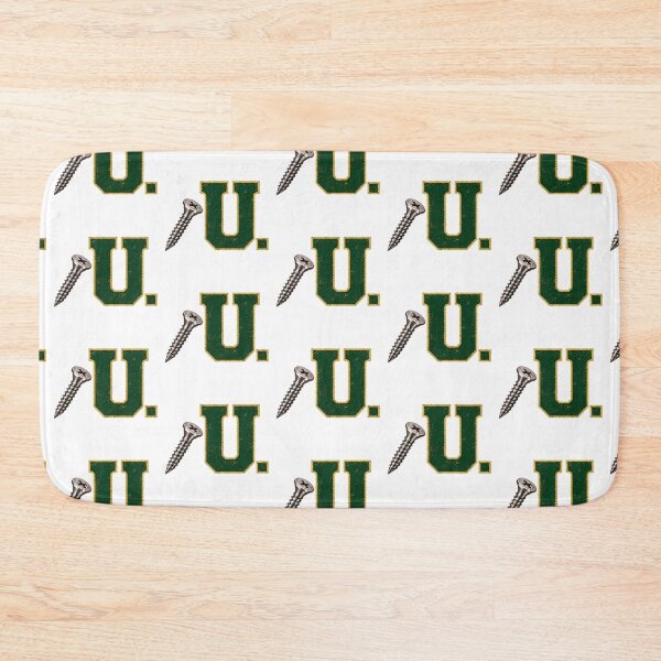 Item preview, SCREW U COLLECTION – Emerald Gold Collegiate Screw U – WORN LOOK designed and sold by WheelieGdArt.