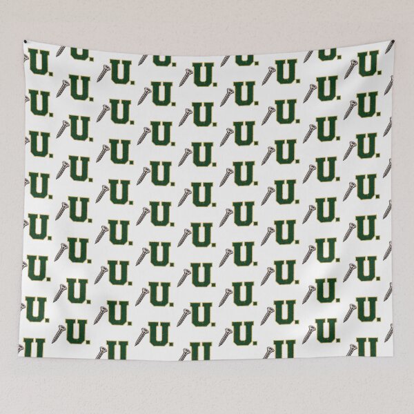 Item preview, SCREW U COLLECTION – Emerald Gold Collegiate Screw U – WORN LOOK designed and sold by WheelieGdArt.