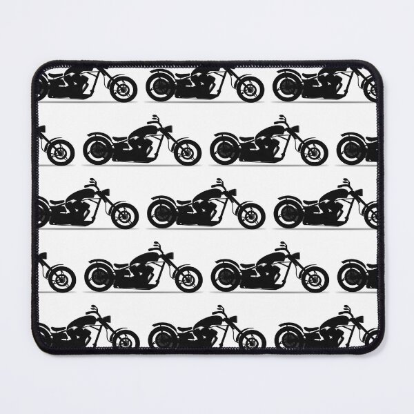 Item preview, Chopper Motorcycle Seamless Pattern Design designed and sold by NadDot.