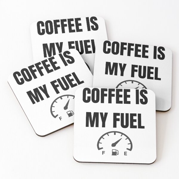 Item preview, Coffee Is My Fuel Funny Caffeine Energy Coffee Lover T-Shirt designed and sold by VioletCreatives.