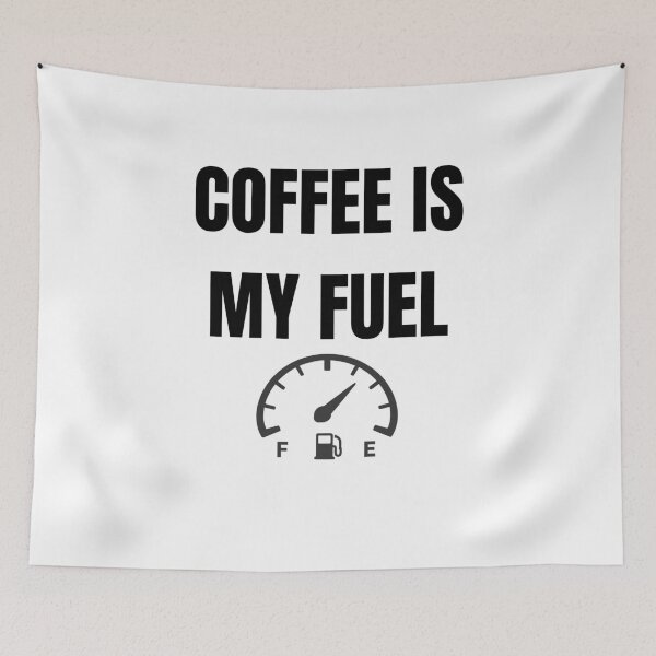 Item preview, Coffee Is My Fuel Funny Caffeine Energy Coffee Lover T-Shirt designed and sold by VioletCreatives.